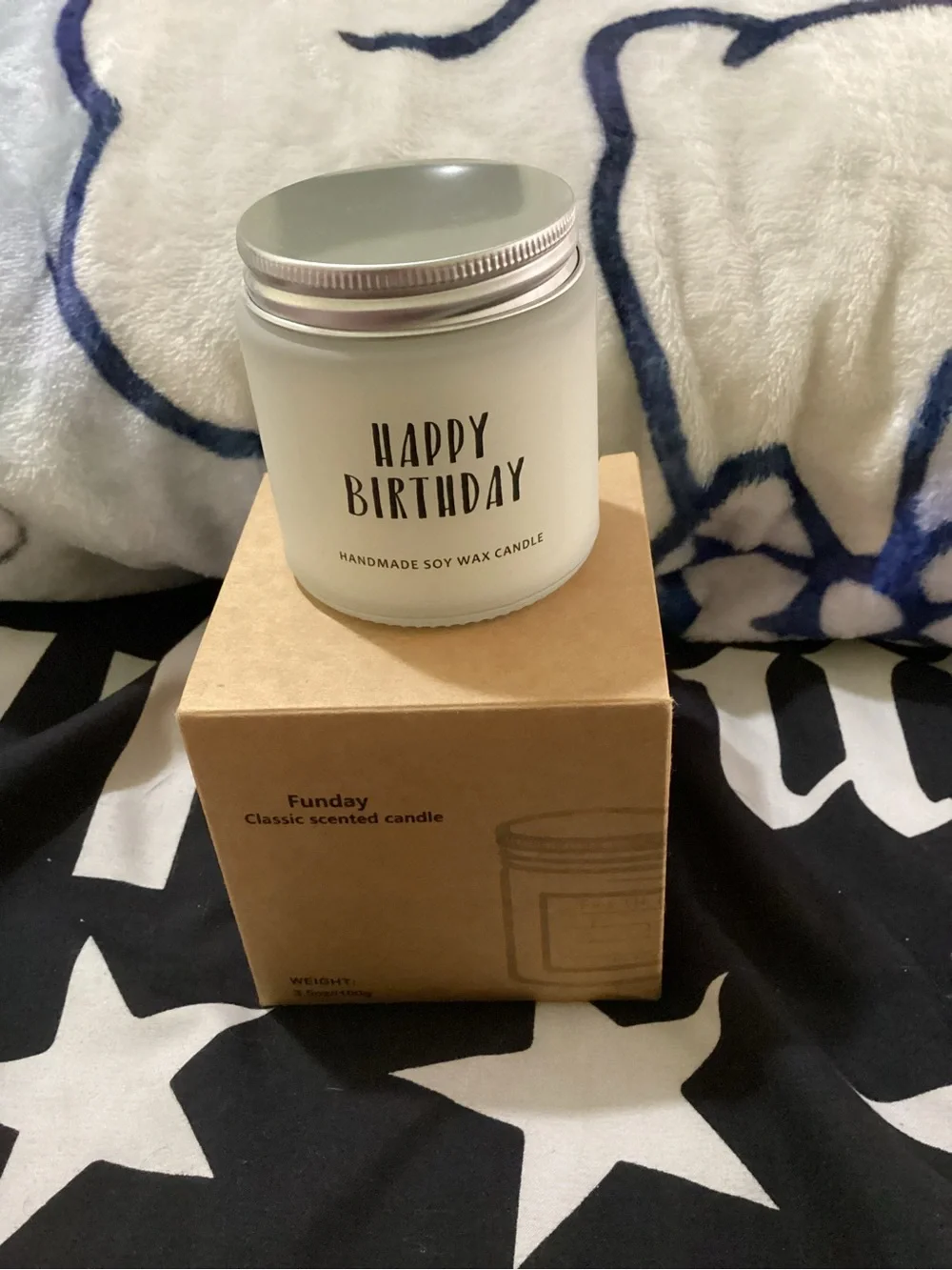 Classic Scented Candle - happy birthday